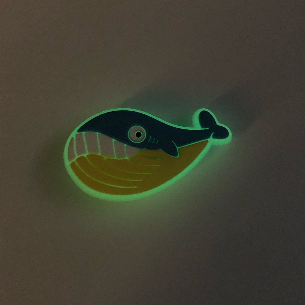 10/$13 Luminous Whale Shoes Charm